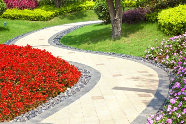 Cost of Garden Walkway Installation in Simpsonville
