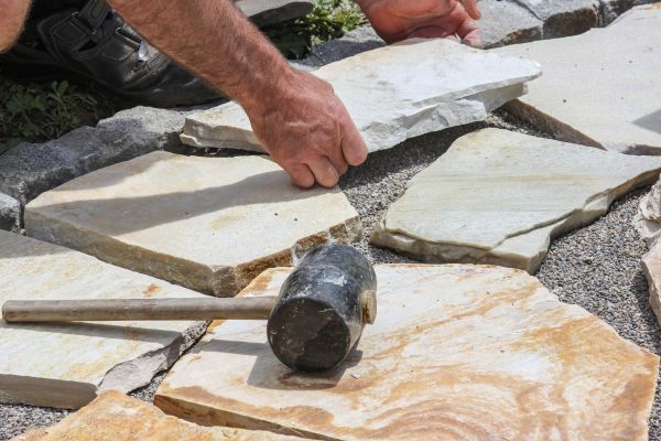 Cost of Stone Sidewalk Installation in Simpsonville