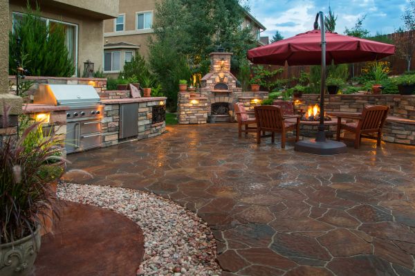Cost of Stone Patio Construction in Simpsonville