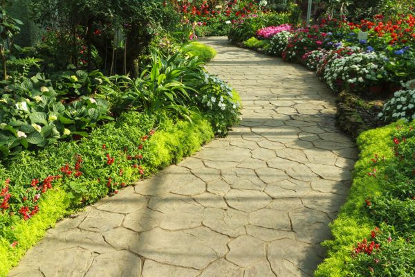 Cost of Stone Pathway Service in Simpsonville